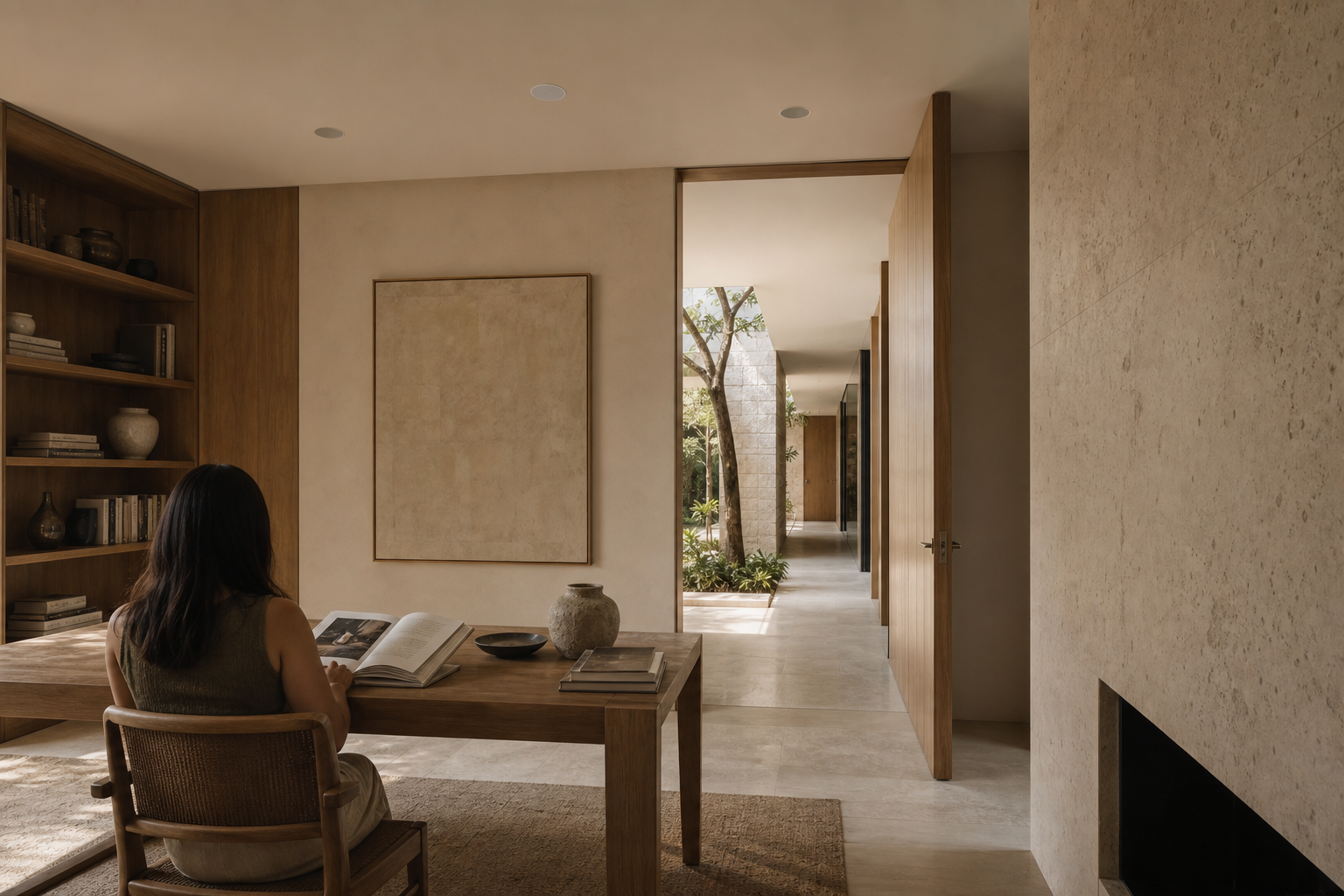 PRO-400 3" frameless in-ceiling loudspeaker installed for Background music and Bedrooms
